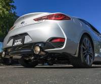 HKS - HKS 2017 Infiniti Q60 (RWD) Dual Hi-Power Titanium Tip Catback Exhaust - Image 1