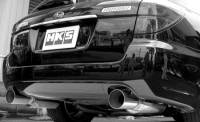 HKS - HKS 05-07 Subaru Legacy GT Silent Hi-Power Dual Exhaust - Image 2