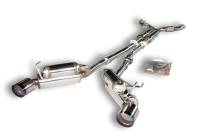 HKS - HKS 03-06 350z Dual Hi-Power Titanium Tip Catback Exhaust - Image 1