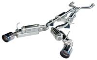 HKS - HKS 08 Infiniti G37 Coupe Dual Hi-Power Titanium Tip Catback Exhaust - Image 2