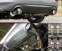 HKS - HKS Q50 VQ37 Dual Hi-Power Titanium Tip Catback Exhaust - Image 2