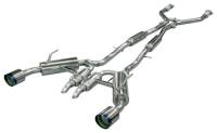 HKS - HKS Infiniti Q50 Hybrid VQ37 Dual Hi-Power Titanium Tip Catback Exhaust - Image 2