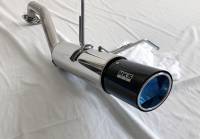 HKS - HKS Hi-Power Muffler 2014+ Honda Fit Sport GK5 w/ Carbon Tips - Image 3