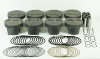 Mahle - Mahle MS Piston Set SBC 350ci 4.000in Bore 3.480/3.500stk 5.7in Rod .927 Pin -5cc 10.3 CR Set of 8 - Image 2