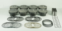 Mahle - Mahle MS Piston Set SBC 395ci 4.030in Bore 3.875in Stroke 6.0in Rod .927 Pin -5cc 11.4 CR Set of 8 - Image 2