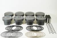 Mahle - Mahle MS Piston Set SBF 358ci 4.030in Bore 3.5in Stroke 5.956in Rod .912 Pin -6cc 10.3 CR Set of 8 - Image 2