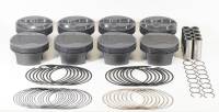 Mahle - Mahle MS Piston Set SBF 331ci 4.030in Bore 3.25in Stroke 5.4in Rod .927 Pin 7cc 11.3 CR Set of 8 - Image 2