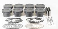 Mahle - Mahle MS Piston Set SBF 392ci 4.030in Bore 3.85in Stroke 5.956in Rod .912 Pin -26cc 9.1 CR Set of 8 - Image 2