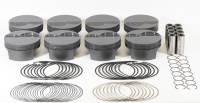 Mahle - Mahle MS Piston Set SBF 331ci 4.030in Bore 3.25in Stroke 5.4in Rod .927 Pin -6cc 10.0 CR Set of 8 - Image 2