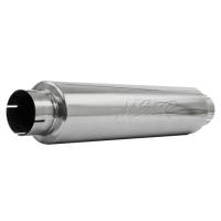 MBRP - MBRP Universal Quiet Tone Muffler 4in Inlet/Outlet 24in Body 6in Dia 30in Overall T304 - Image 2