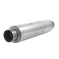 MBRP - MBRP Universal Quiet Tone Muffler 4in Inlet/Outlet 24in Body 6in Dia 30in Overall Aluminum - Image 2