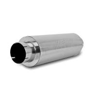 MBRP - MBRP Universal Quiet Tone Muffler 5in Inlet /Outlet 8in Dia Body 31in Overall - Image 2