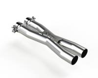 MBRP 12-21 Ferrari 812SF/812GTS/F12 6.3L/ 6.5L 3in Resonator Delete X-Pipe - T304 - S3900304