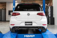 MBRP - MBRP 15-19 VW Golf R 3in Cat Back Single Exit Exhaust Pro Series w/ Valve Delete - T304 - Image 6