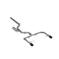 MBRP - MBRP 19-21 VW Jetta GLI T304 SS 3in Cat-Back Dual Split Rear Exit Exhaust - Carbon Fiber Tips - Image 1