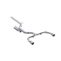 MBRP - MBRP 2022 Volkswagen Golf GTI MK8 T304 SS 3in Cat-Back Exhaust 2.5in Dual Split Rear w/ SS Tips - Image 1