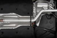 MBRP - MBRP 2022 VW Golf GTI MK8 T304 SS 3in Cat-Back Exhaust 2.5in Dual Split Rear w/ Carbon Fiber Tips - Image 4