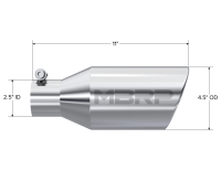 MBRP - MBRP Universal Tip 4.5 O.D. Angle Rolled End 2.5 Inlet 11in Length - T304 - Image 3