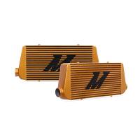 Mishimoto - Mishimoto Universal Gold R Line Intercooler Overall Size: 31x12x4 Core Size: 24x12x4 Inlet / Outlet - Image 1