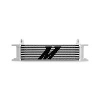 Mishimoto Universal -8AN 10 Row Oil Cooler - Silver