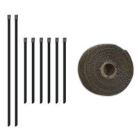 Mishimoto - Mishimoto 2 inch x 35 feet Heat Wrap with Stainless Locking Tie Set - Image 2