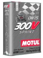 Motul 2L Synthetic-ester Racing Oil 300V SPRINT 0W15