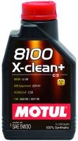 Motul 1L Synthetic Engine Oil 8100 5W30 X-CLEAN - LL04- MB 229.51- 504.00-507.00