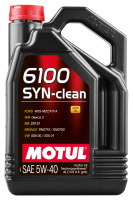 Motul 4x4L Engine Oil 6100 SYN-CLEAN 5W40 - VW 502.00/505.00 - MB 229.5