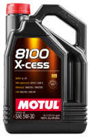 Motul Synthetic Engine Oil 8100 5W30 X-CESS 5L