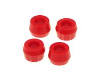 Prothane Universal Shock Bushings - Small Hourglass - 5/8 ID - Red