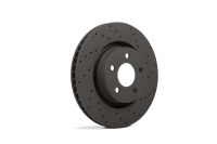 Hawk Performance - Hawk Talon 2003 Mercedes-Benz CL500 Drilled and Slotted Rear Brake Rotor Set - Image 1