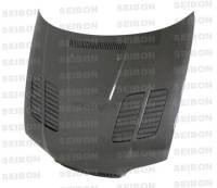 Seibon - Seibon 02-05 BMW E46 2dr GTR-Style Carbon Fiber Hood - Image 2