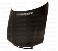 Seibon - Seibon 02-05 BMW E46 2dr OE Carbon Fiber Hood - Image 3