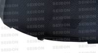 Seibon - Seibon 05-08 BMW 3 Series 4 dr (Excl 10/04-05/08 M3) OEM Carbon Fiber Hood - Image 2