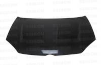 Seibon - Seibon 06-08 Volkswagen Golf GTI DV-style Carbon Fiber Hood - Image 1