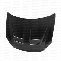 Seibon - Seibon 10-11 VW Golf GTI 5K/MK6 DV Carbon Fiber Hood w/ Shaved Emblem - Image 1