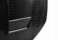 Seibon - Seibon 10-11 VW Golf GTI 5K/MK6 DV Carbon Fiber Hood w/ Shaved Emblem - Image 3