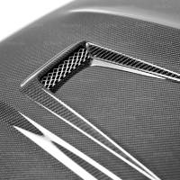 Seibon - Seibon 12-14 Mercedes C-Class GT Style Carbon Fiber Hood - Image 6