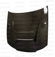 Seibon - Seibon 99-01 Nissan S15 DV IICarbon Fiber Hood - Image 3