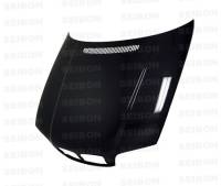 Seibon - Seibon 7/99-5/02 BMW 3 Series 2dr (E46) OEM-Style Carbon Fiber Hood - Image 3