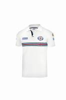 Sparco Polo Replica Martini-Racing XS White