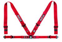 Sparco Belt 4Pt 3in/2in Competition Harness - Red