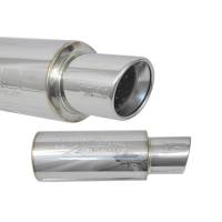 Injen - Injen 2 3/8 Universal Muffler w/Stainless Steel resonated rolled tip (Injen embossed logo) - Image 5