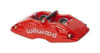 Wilwood Caliper - FSLI4 - Red 1.62in Piston 0.81in Rotor