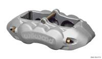 Wilwood Caliper-D8-6 R/H Front Clear 1.88/1.38/1.25in Pistons 1.25in Disc