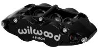 Wilwood Caliper-Narrow Superlite 6R-LH - Black 1.38/1.12/1.12in Pistons 1.10in Disc