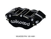 Wilwood - Wilwood Caliper-GN6R-L/H-Black Ano (.80 Thk Pad) 1.75/1.38/1.38in Pistons 1.38in Disc - Image 3