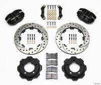 Wilwood Dynapro Rear Kit 12.19in Drilled Backdraft Cobra (BMW E36 Based) - 140-10960-D