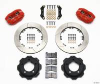 Wilwood Dynapro Rear Kit 12.19in Red Backdraft Cobra (BMW E36 Based) - 140-10960-R