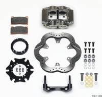 Wilwood Billet Narrow Dynalite Radial Mount Rear Inboard Sprint Kit 10.50in SuperAlloy Vented Rotor